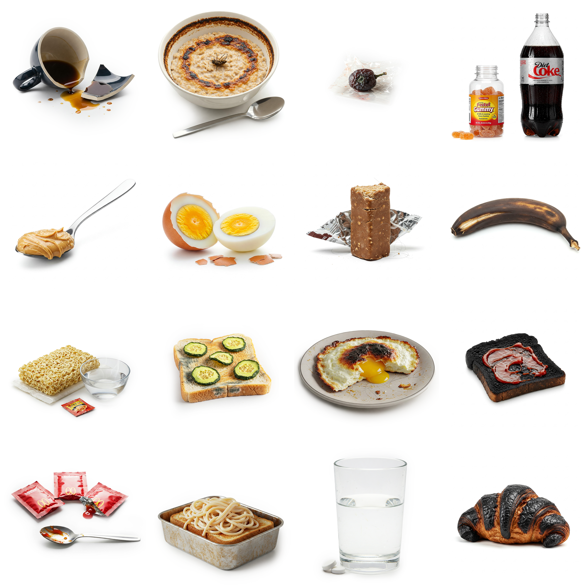 What's for breakfast? Generating unappetizing food images